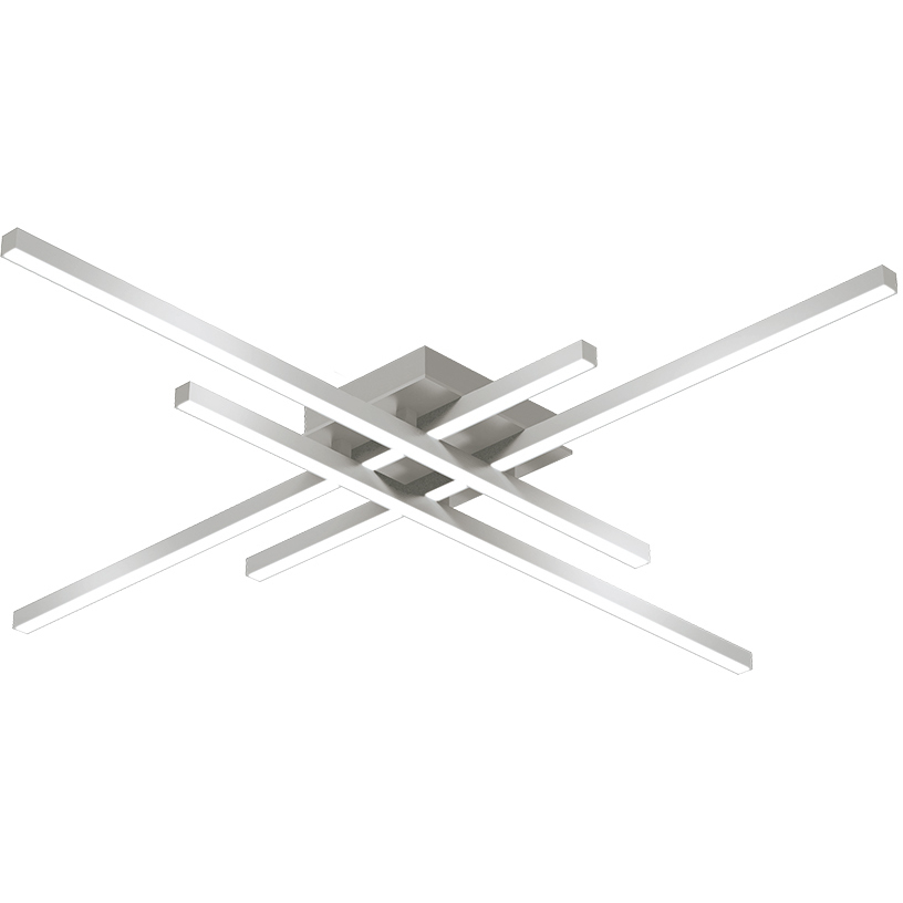 Vega Minor LED 31.25 inch Brushed Nickel Flush Mount Ceiling Light